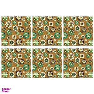 زیر بشقابی کد U1-42074 بسته 6 عددی