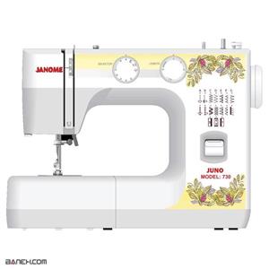 چرخ خیاطی و گلدوزی ژانومه جونو JANOME SEWING MACHINE JUNO 730 