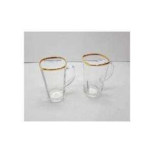 فنجان بلینک مکس مدل 32 بسته 6 عددی لب طلایی