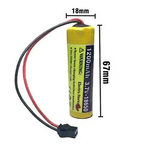 باتری سرتخت سوکت دار آیون 18650 SM Plug