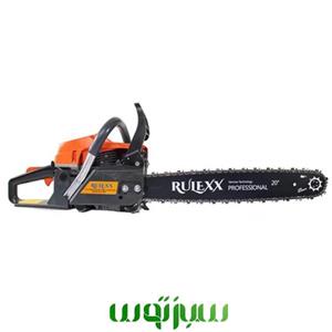 اره درخت بر  زنجیری بنزینی 52 سی سی  تیغه 50 سانت برند رولکس RULLEX