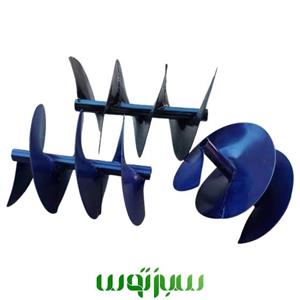 تیغه حلزونی تیلری تیغ مارپیچ – پلکش