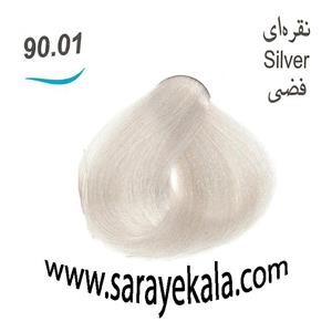 رنگ مو آرکیا نقره ای  به شماره 90.01 در حجم 100 میل به قیمت عمده