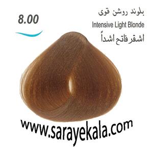 رنگ مو بیس کالر سری طبیعی مدل کراتین شماره 8٫0 حجم 125 میلی لیتر رنگ بلوند روشن