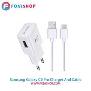 کابل و شارژر فست شارژ اصلی سامسونگ Samsung Galaxy C9 Pro