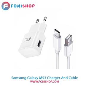کابل و شارژر فست شارژ اصلی سامسونگ Samsung Galaxy M53