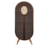 ویترین و کتابخانه چوبی مدل WOODHILL کد HGDC-82 رنگ BROWN لوتوس