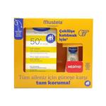 لوسیون ضد آفتاب کودک ماستلا Spf 50 + هدیه Mustela