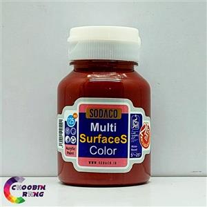 رنگ مولتی سرفیس زرشکی سوداکو 125 میل