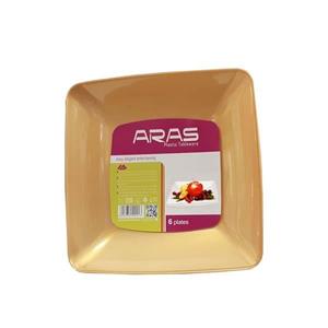 پیش دستی میوه خوری طلایی