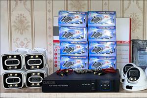 پک دوربین مداربسته 6 عددی حرفه ای