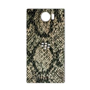 برچسب تزئینی ماهوت مدلJungle-python Texture مناسب برای گوشی  BlackBerry Priv