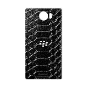 برچسب تزئینی ماهوت مدل Snake Leather مناسب برای گوشی  BlackBerry Priv