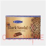 عود خوشبو کننده آبشاری ساتیا Satya مدل بلک صندل ( صندل سیاه ) Black Sandal