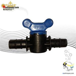 شیر باز و بست شلنگ و لوله آب پلی اتیلن