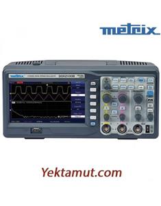 اسیلوسکوپ دیجیتال مدل DOX2100B متریکس - 2 کانال 100 مگاهرتز
