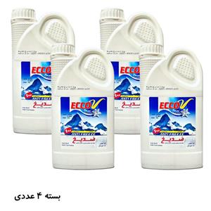 ضد یخ سبز اکو وی 1 لیتری بسته 4 عددی