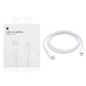 کابل شارژ و دیتا Type C به Lightning 1 متری A1703 اورجینال پک سفید