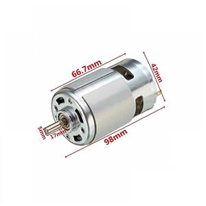 اسپیندل موتور مدل 775  | DC 12-36V  3500rpm و با جریان کشی 3 آمپر تحت بار