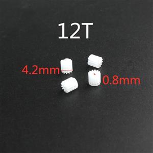 چرخ دنده 12T کوادکوپتر هلیشات چرخدنده 12 گام