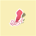 استیکر Squid