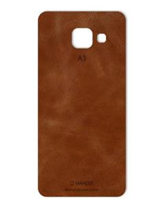 برچسب تزئینی ماهوت مدل Buffalo Leather مناسب برای گوشی Samsung A3 2016 MAHOOT Buffalo Leather Special Sticker for Samsung A3 2016