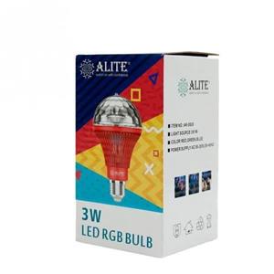 لامپ دیسکویی 3W گردان RGB