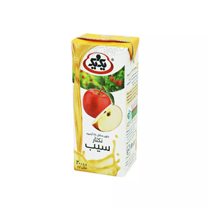 نکتار سیب یک و یک 200 سی سی