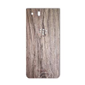 برچسب تزئینی ماهوت مدل Walnut Texture مناسب برای گوشی  BlackBerry KEYone-Dtek70