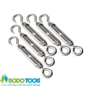 مهارکش فولادی یکسر حلقه یکسر قلاب سایز 12