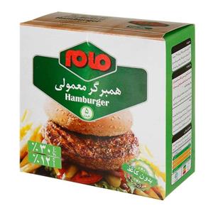 همبرگر معمولی 30% مام گوشت 5 عددی 500 گرمی