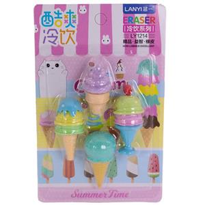 ست پاک کن فانتزی بستنی قیفی