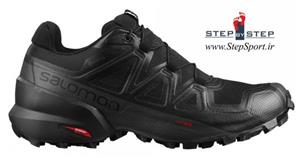 کتانی تریل رانینگ مردانه سالومون اسپید کراس 5 گورتکس | Salomon Speedcross 5 GTX Men's Trail Running Shoes L40795300