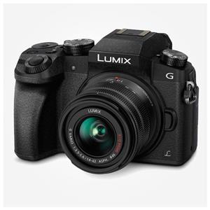 دوربین دیجیتال بدون آینه پاناسونیک لومیکس 16 مگاپیکسل 4K مدل DMC-G7KK