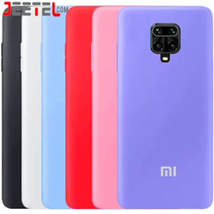 کاور سیلیکونی تک رنگ اورجینال Xiaomi Redmi Note 9S / 9 Pro / 9 Pro Max مدل پاک کنی اصل (ساخت ویتنام)