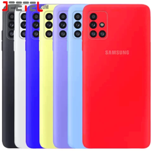 کاور سیلیکونی تک رنگ اورجینال Samsung Galaxy A51 مدل پاک کنی اصل (ساخت ویتنام)