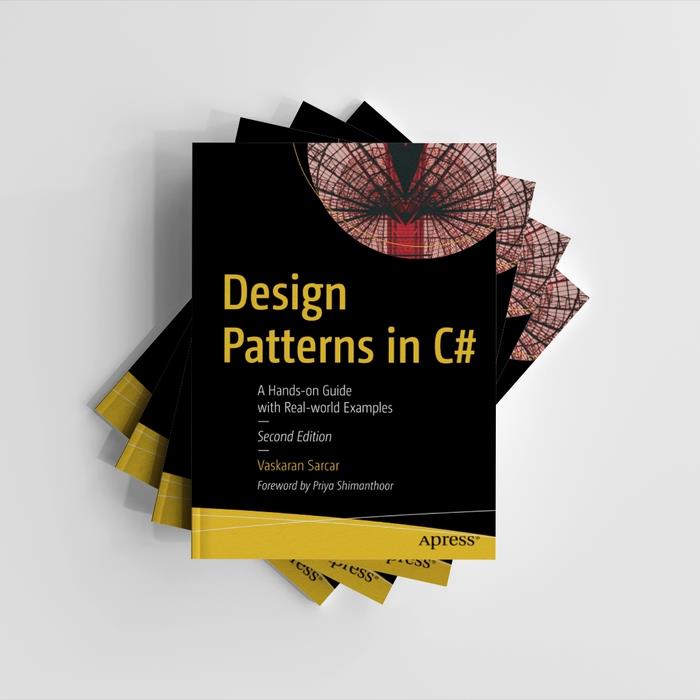 قیمت و خرید کتاب Design Patterns in C#: A Hands-on Guide with Real ...