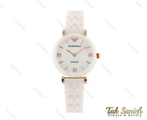 ساعت امپریو آرمانی زنانه سرامیکی سفید Armani-3616-L
