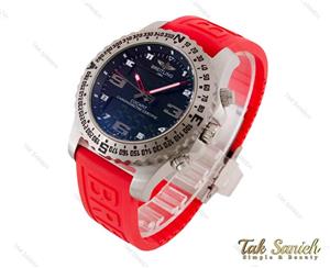 ساعت برایتلینگ مردانه پروفشنال دوزمانه قرمز Breitling-3951-G