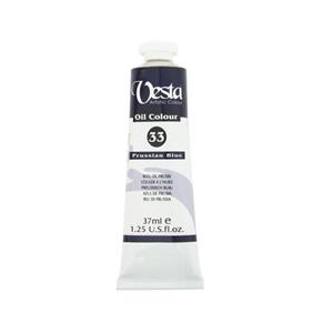 رنگ روغن وستا مدل Prussian Blue 33 حجم 37 میلی لیتر