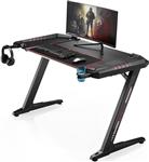 میز گیمینگ EUreka Ergonomic Z2 Gaming Desk 50.6”( RGB Light – Black ) – 