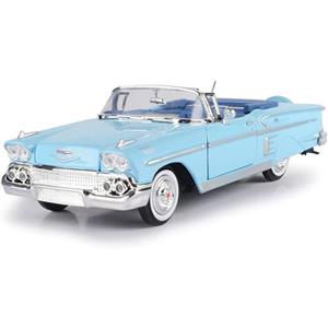 ماکت فلزی شورولت ایمپالا موتورمکس Motormax Chevrolet Impala 1958 1:18