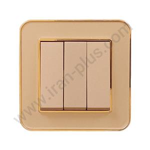 کلید سه پل مدل ارس بژ طلایی میانی بژ