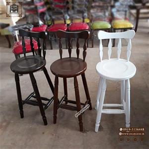 صندلی اپن خرگوشی خراطی کلاف چوب