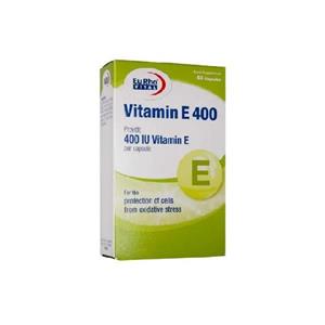 کپسول پرل ویتامین ای 400IU یورو ویتال ۶۰ عددی 