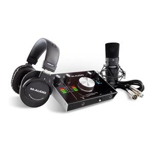 پکیج استودیویی ام آدیو M-AUDIO M-TRACK 2X2 VOCAL STUDIO PRO آکبند