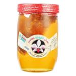عسل با موم 1100 گرمی نمونه  خوانسار