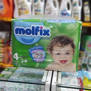 پوشک مولفیکس سایز 2 بسته 16 عددی