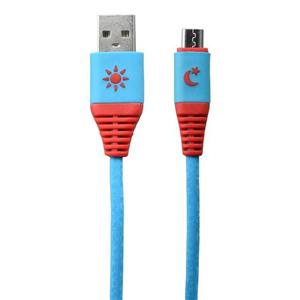 کابل شارژ ماه و خورشید  MicroUSB مدل SUN-M01 طول 1 متر 