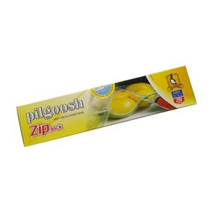 نایلون زیپ کیپ 20 عددی پیلگوش سایز ۲۵×۳۰